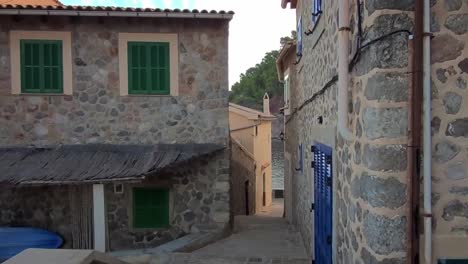 port de valldemossa street in majorca