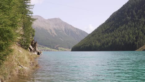 beautiful lake vernago during daytime