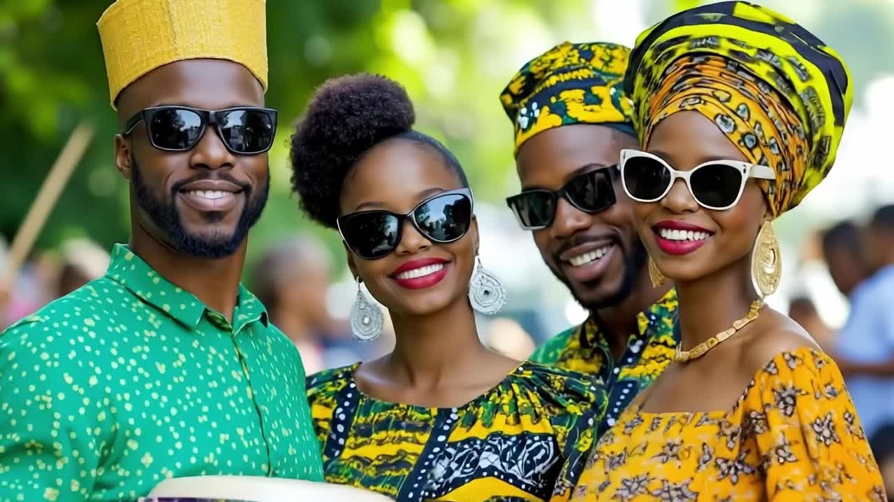 A group of three people wearing sunglasses and smiling at the camera
