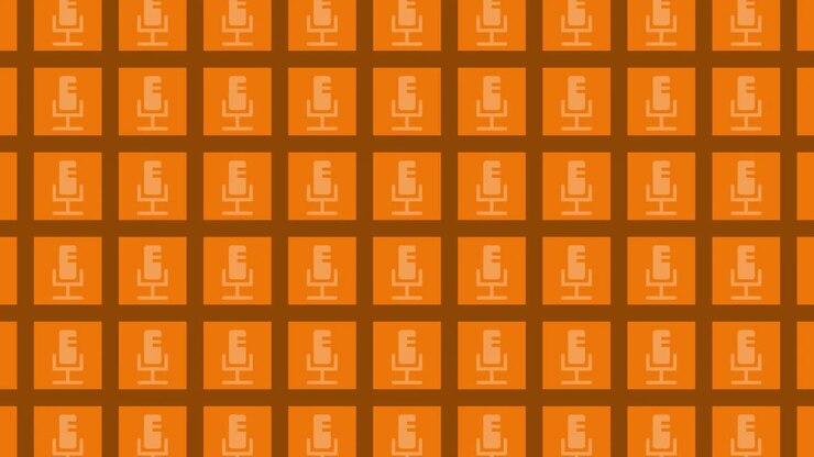 Orange Microphone Pattern