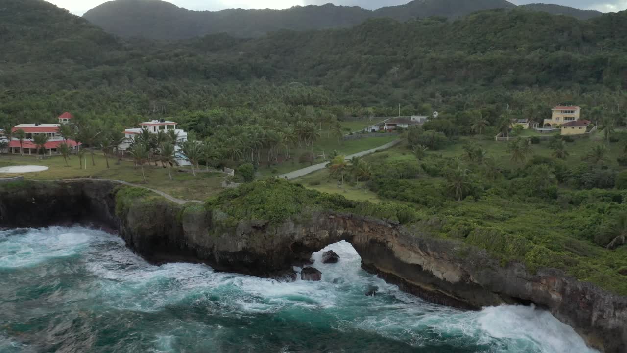 La Hondonada or hollow of Samana in Dominican Republic