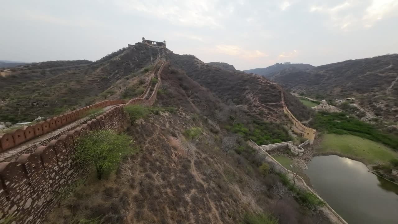 el fuerte de amber, jaipur, india