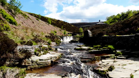 Río-Que-Cruza-El-Distrito-De-Los-Picos-En-El-Parque-Nacional-De-Inglaterra