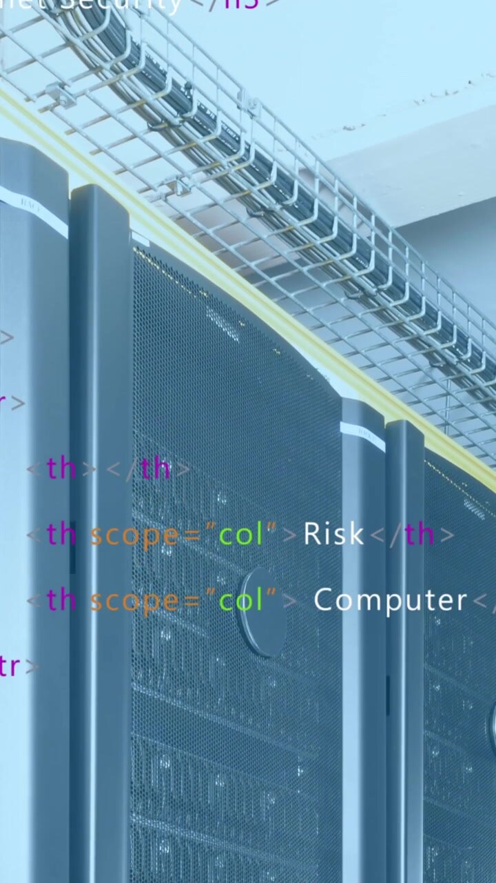 Animated data processing and server rows shown on a transparent background.