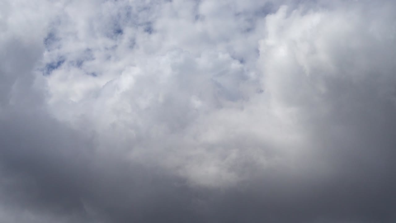 Shooting of clouds in the sky