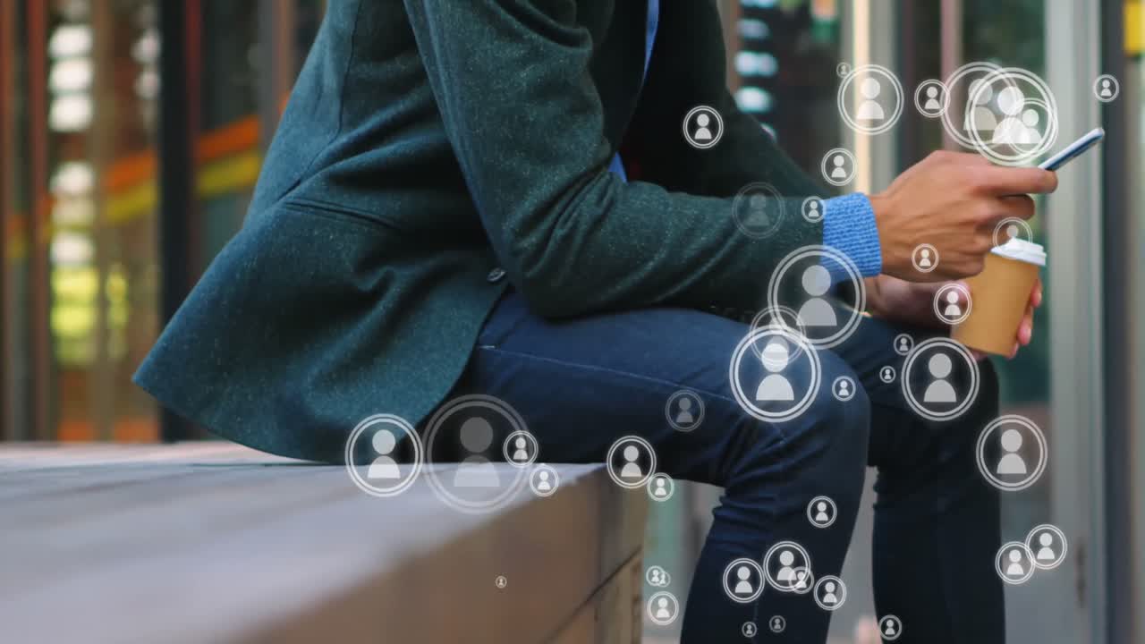 conectando a través del mundo digital 4k