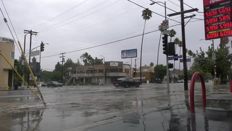 flooded streets after major rainstorm