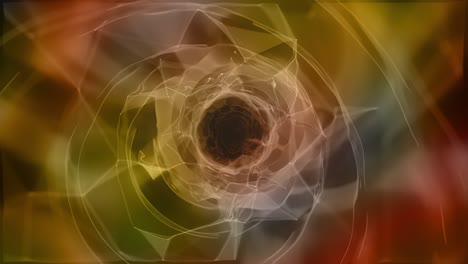bucle de animación de fondo fluido abstracto