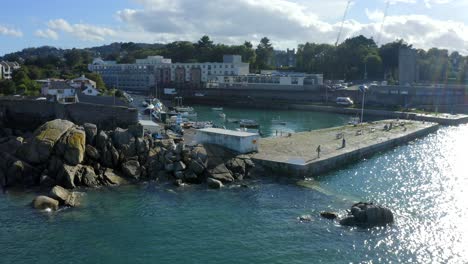 bullock harbour, dalkey, dublín, irlanda, septiembre de 2021