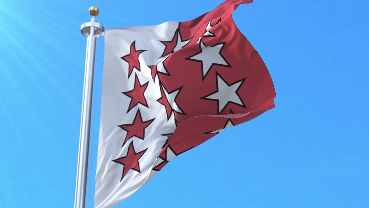 발레스 칸톤의 발, 스위스.