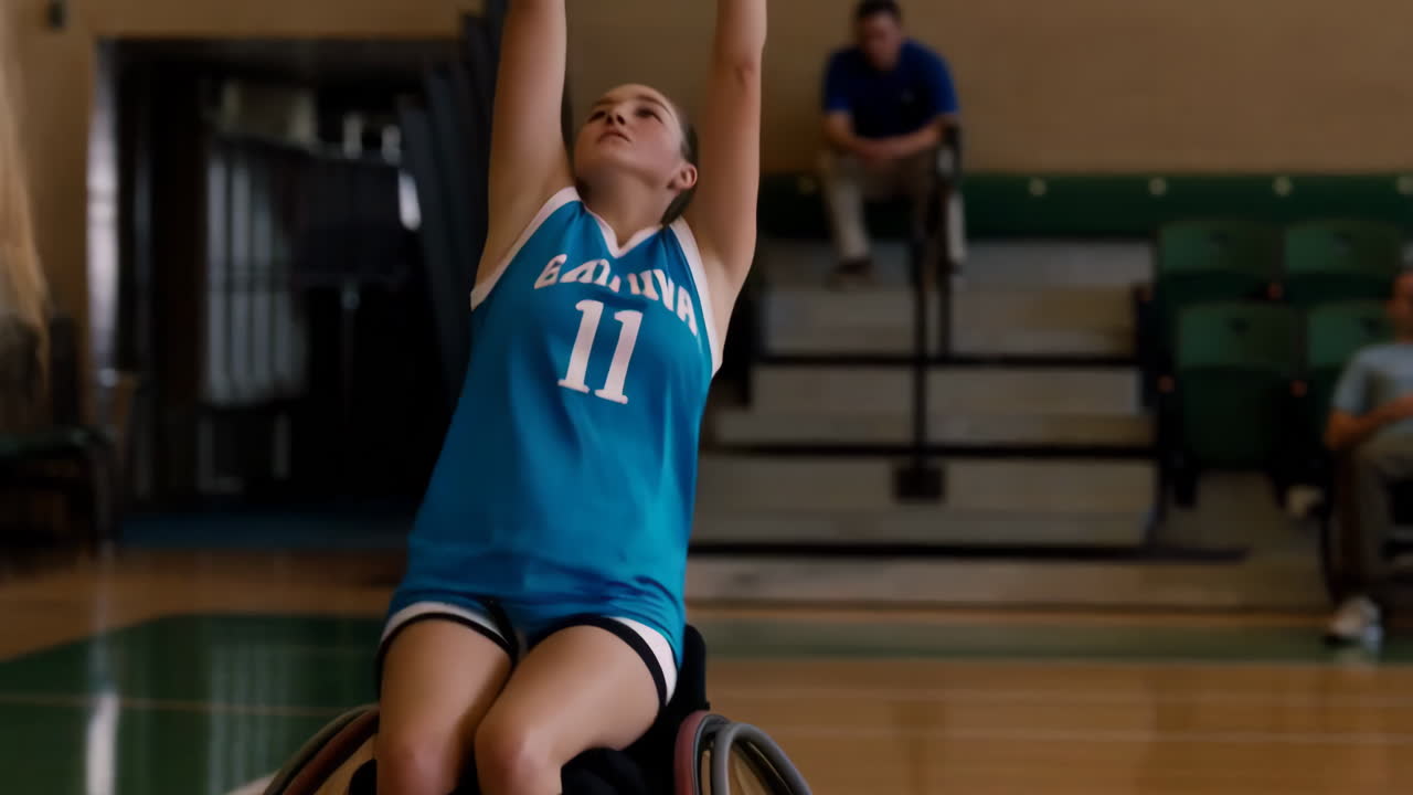 Wheelchair Basketball Game