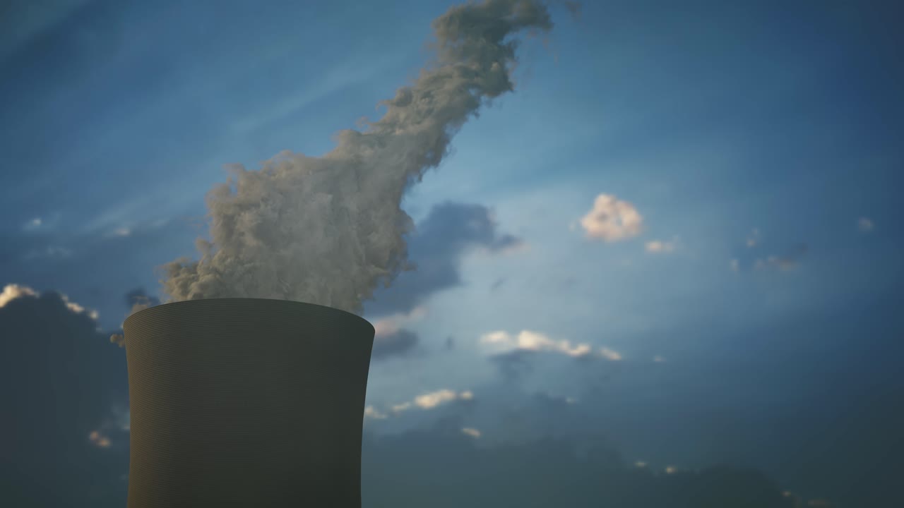 torres de refrigeración de vapor de las centrales nucleares