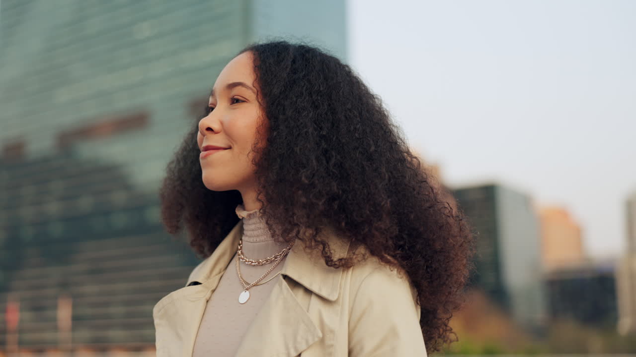 visión, mentalidad y una mujer negra de negocios