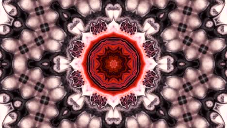 movimiento de fondo de kaleidoscopio abstractamente colorido