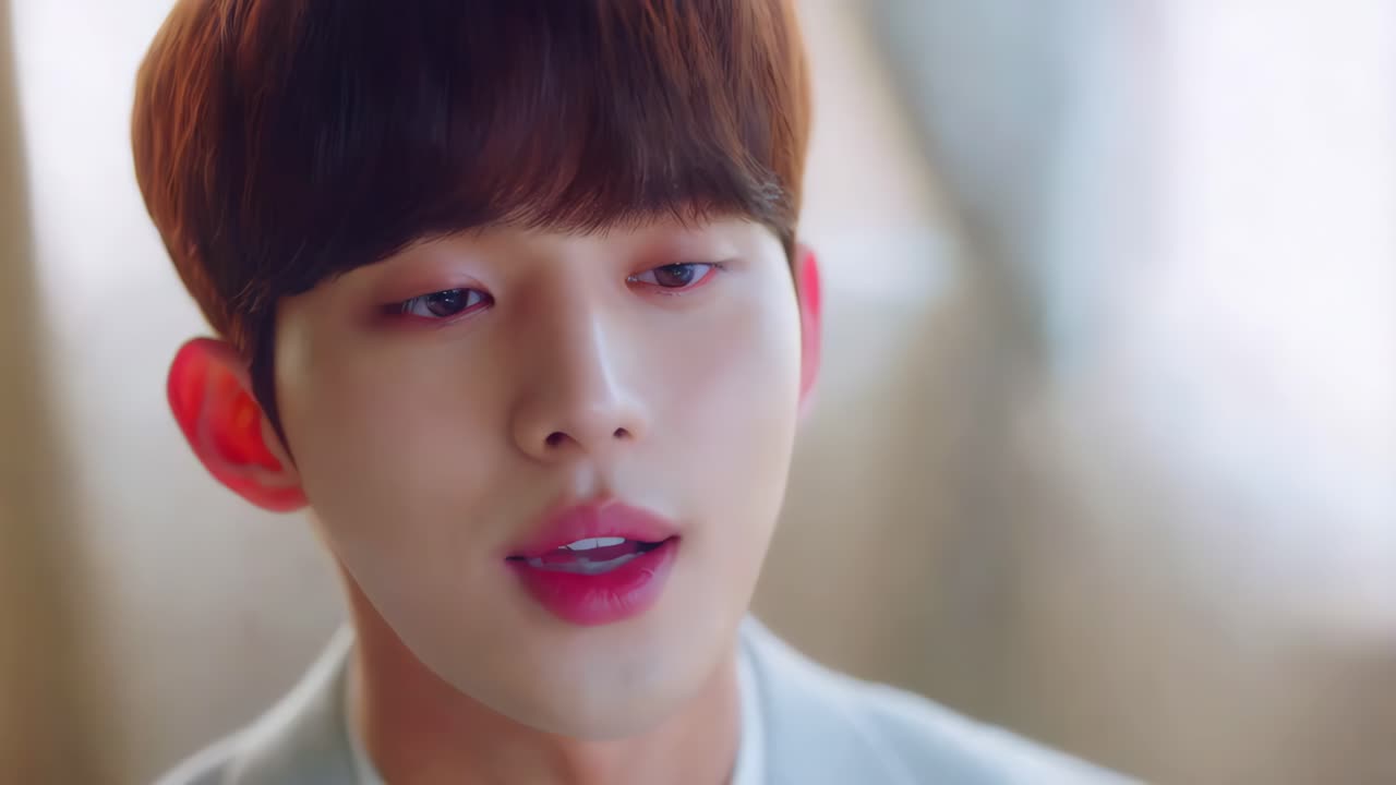 젊은 남자 의 클로즈업 초상화