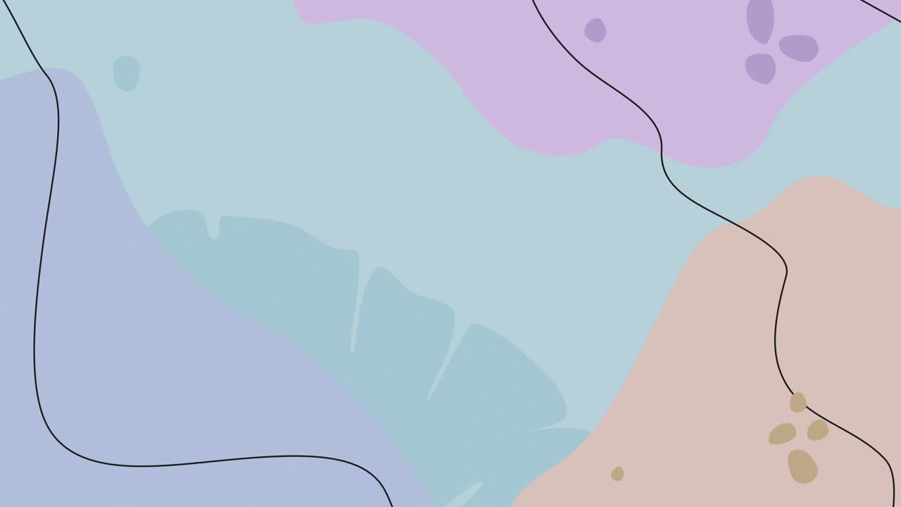 미니멀한 파스텔 파란색 배경