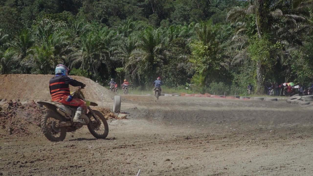 Serikin Bau Dirt Bike Race,Kuching,Borneo.
