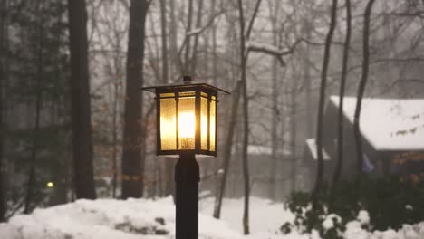 paralaje girar alrededor de la luz cálida