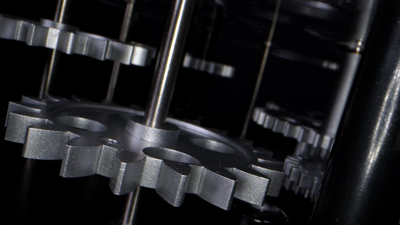 engranajes de reloj mecánicos industriales retro grunge