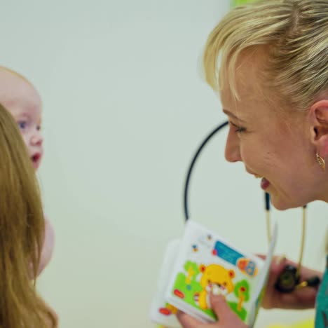 baby visiting doctor