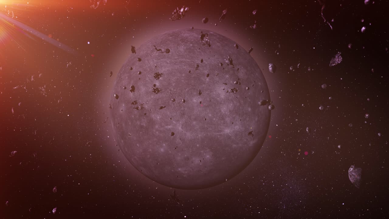 태양계에 있는 수은