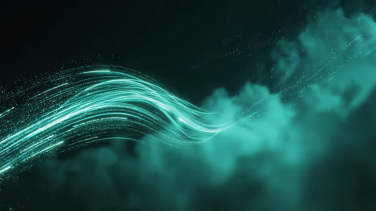 Abstract Light Wave Background
