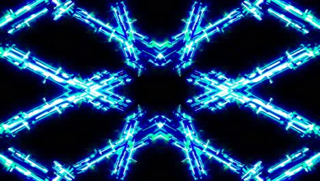 patrones de luz azul abstractos