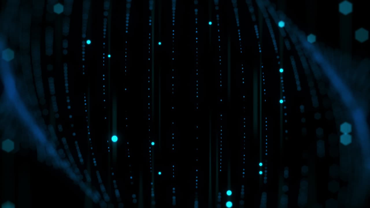 Abstract Circle Reveal animation for Broadcast Headline isolated on Black Background With Luma Channel 4K