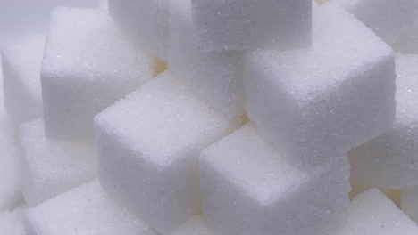 macro sugar cubes rotating loop