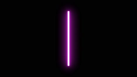 4k animated purple lightsaber on black background