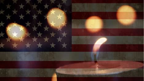 American-flag-with-candles-in-the-background