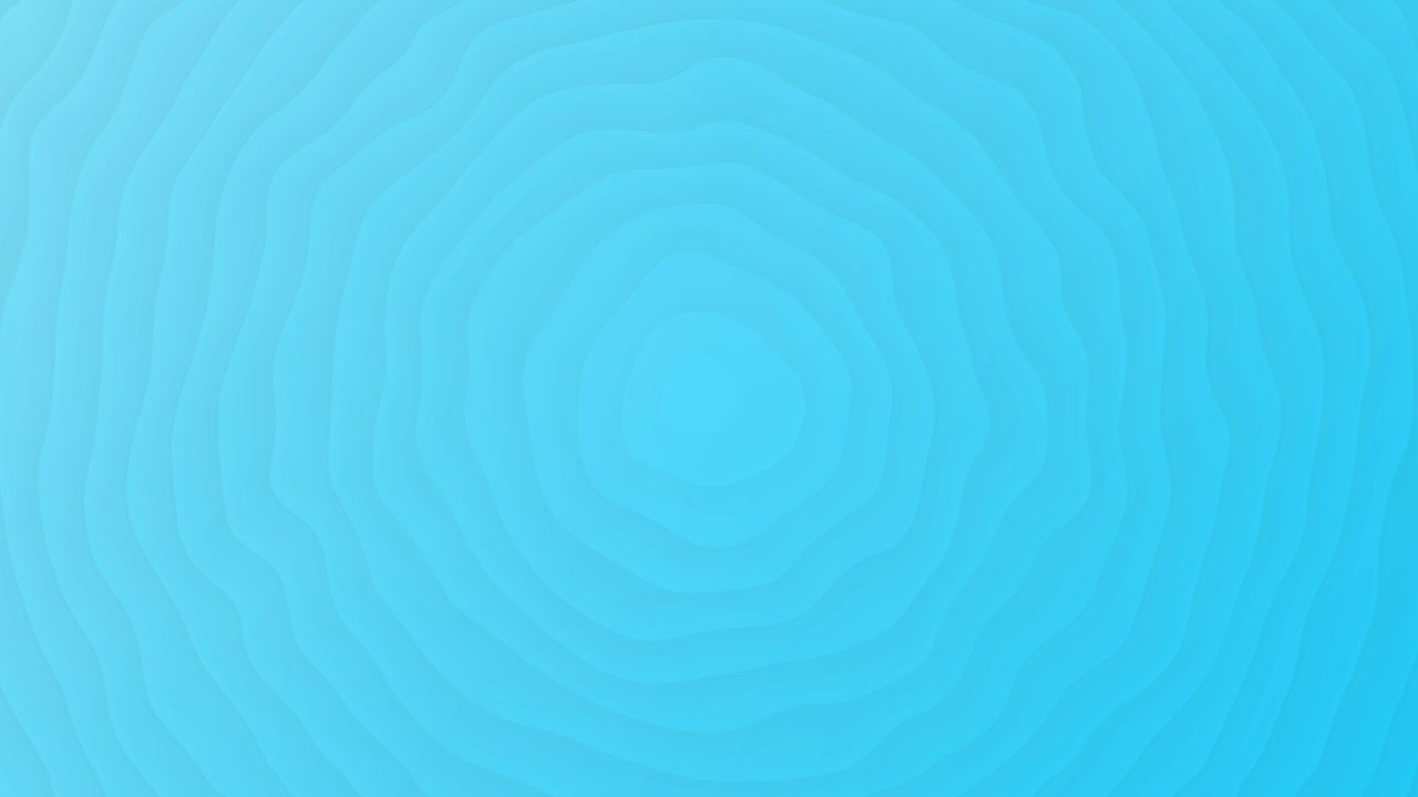 Animierter Hintergrund mit wellenförmigen Kreisen