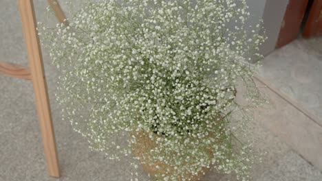 beautiful baby's breath bouquet