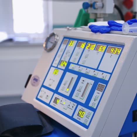 operating room in hospital with modern equipment