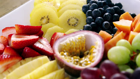 various fruits on plate