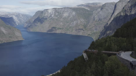 breathtaking norwegian fjord landscape