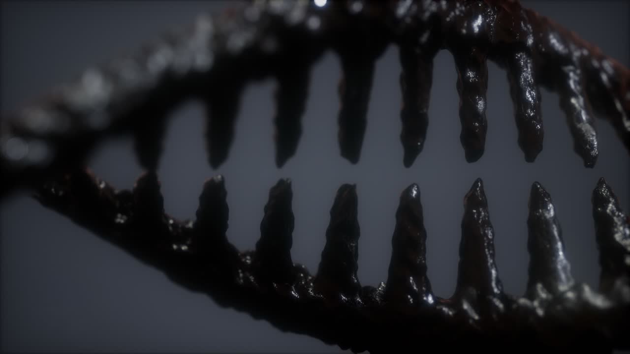 Kirkas hiukkasmainen 3D-renderöity DNA