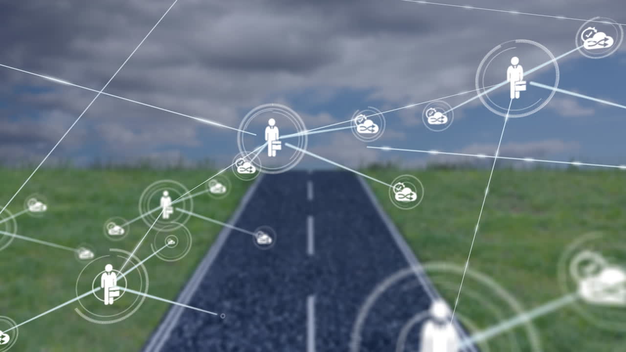 도로로 연결되는 네트워크의 활성화