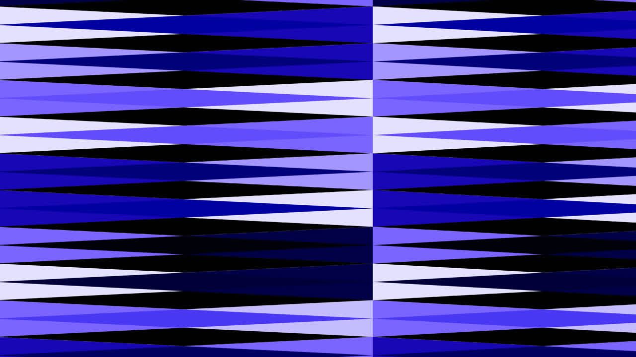 Digital animation of blue light trails moving against black background