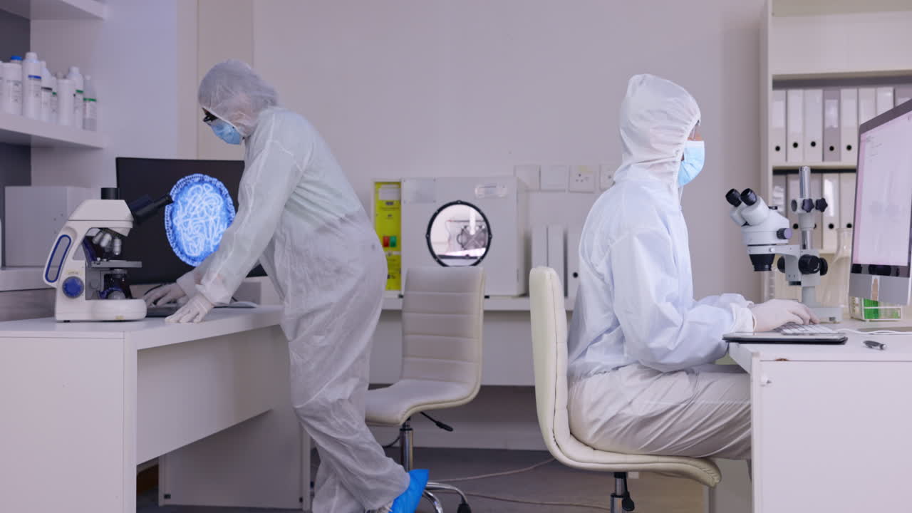 의료, 실험실 직원 및 안전 장비