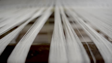 tejido tradicional indio de madera máquina de tejer
