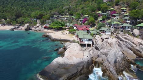 rocks at tanote bay, weathered sentinels against the coastal landscape