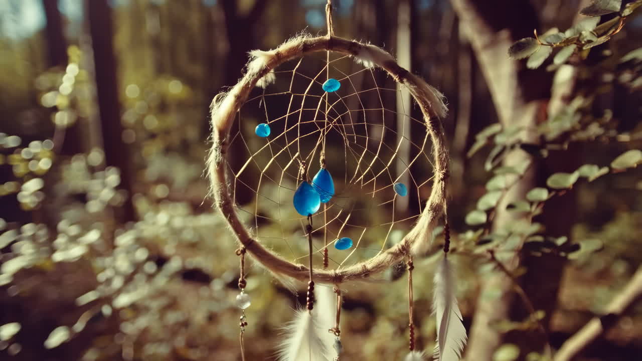 Dreamcatcher Hanging in Nature