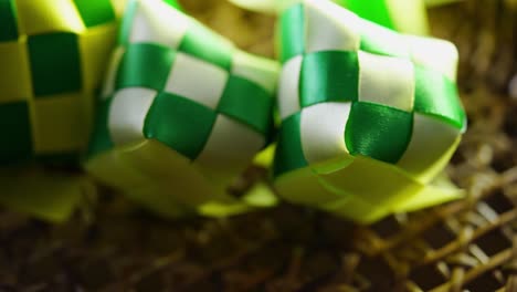 ribbon ketupat for ramadan festive decoration