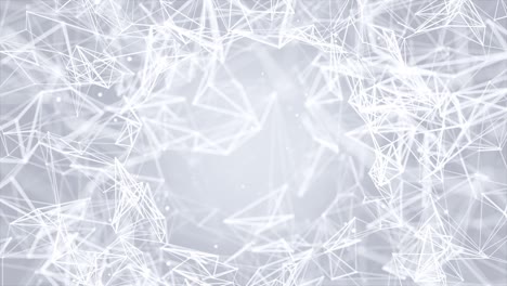 4k fondo de bucle abstracto de las estructuras moleculares. moléculas o cadena de adn,