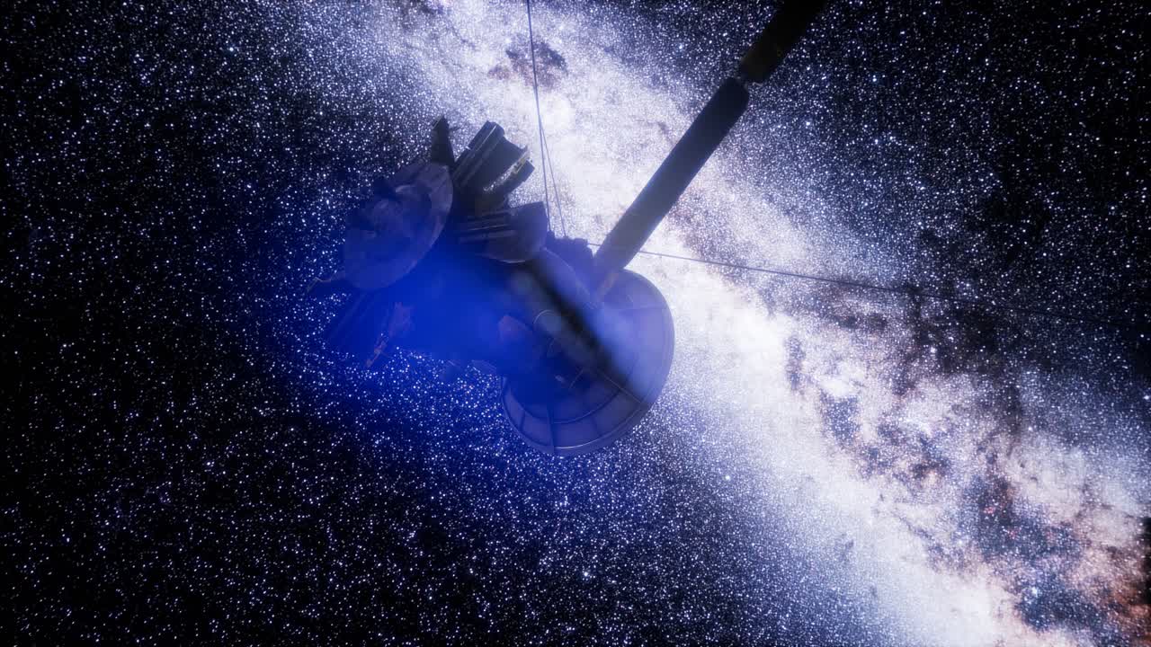 위성 카시니가 토성에 접근하고 있습니다.