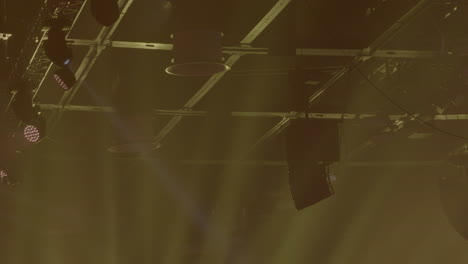 concert stage lighting and sound system