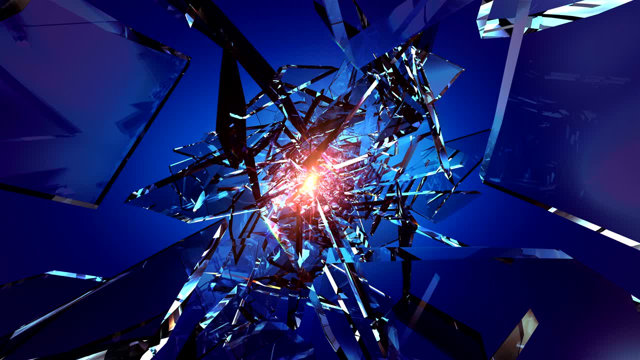 크리스탈 글래스 모션 루프 4k 배경