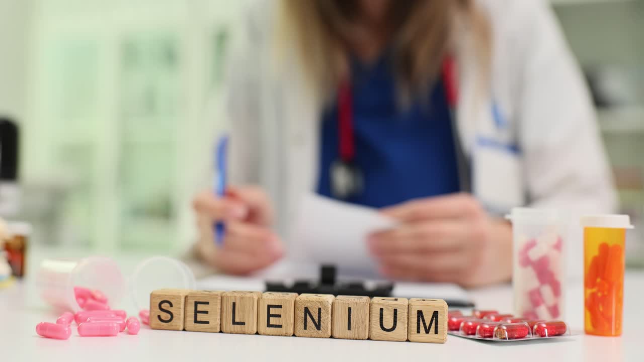 Selenium supplements with doctor