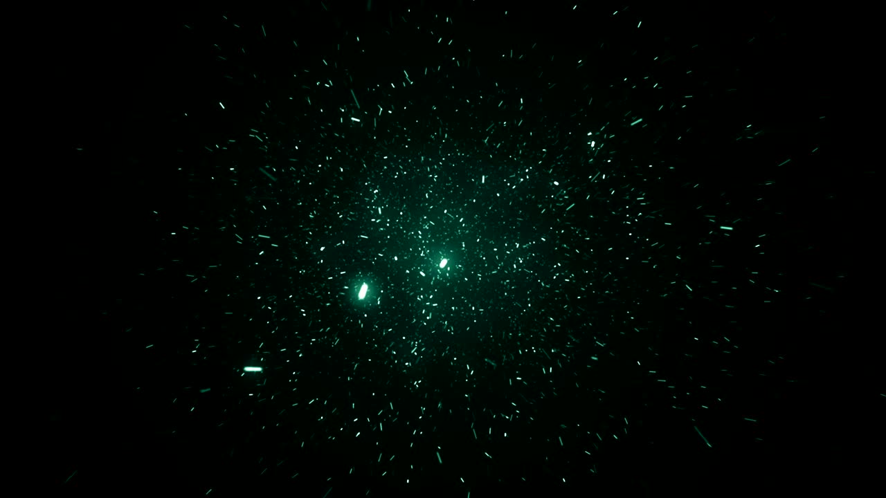 입자 먼지 추상적인 빛 보케 모션 제목 영화적 배경 루프